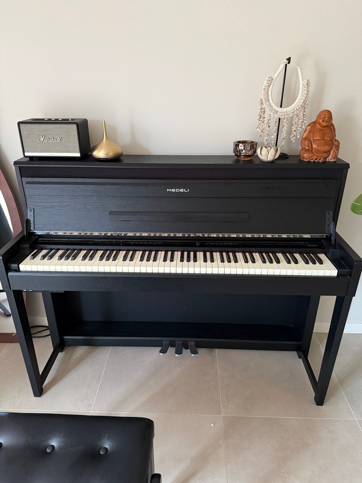 Medeli DF650K Digitale Piano - Zo goed als nieuw, Ophalen, Zwart, Digitaal, Zo goed als nieuw
