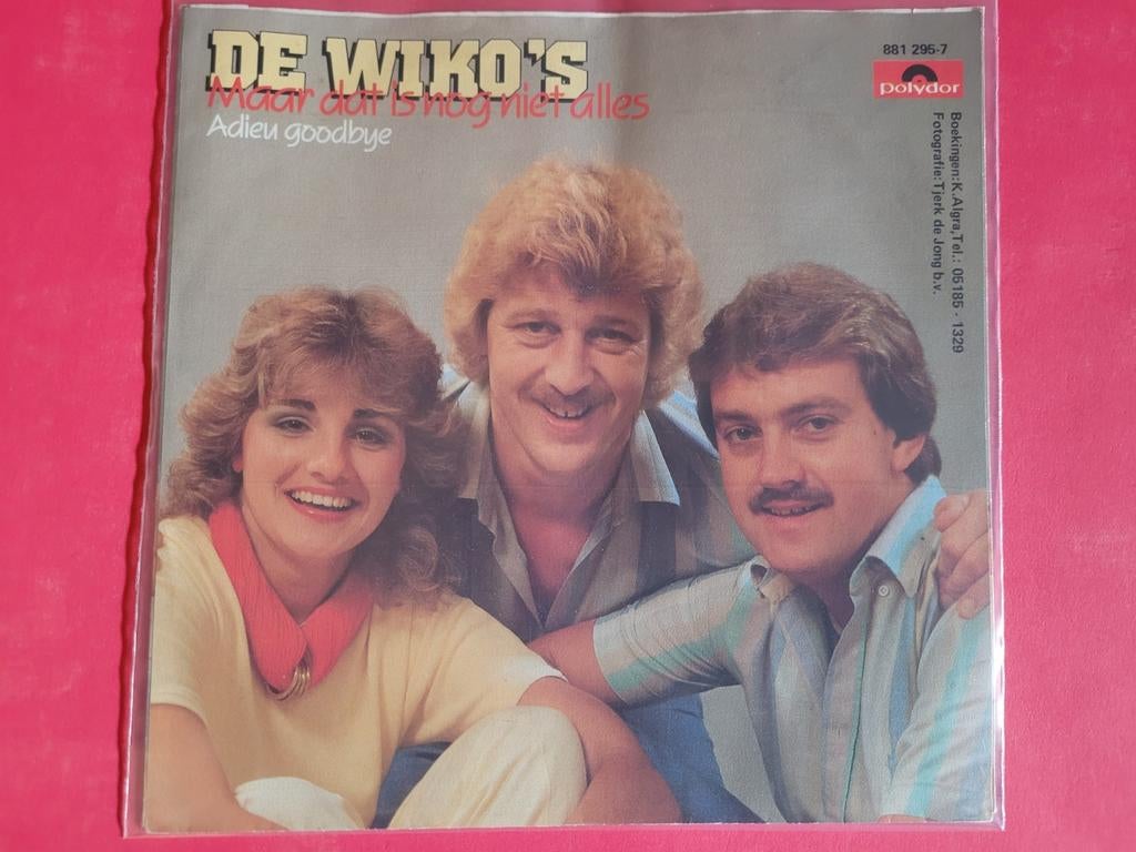 De Wiko's - Adieu goodbye - Maar dat is nog niet alles., Ophalen, Zo goed als nieuw, Overige formaten, Levenslied of Smartlap