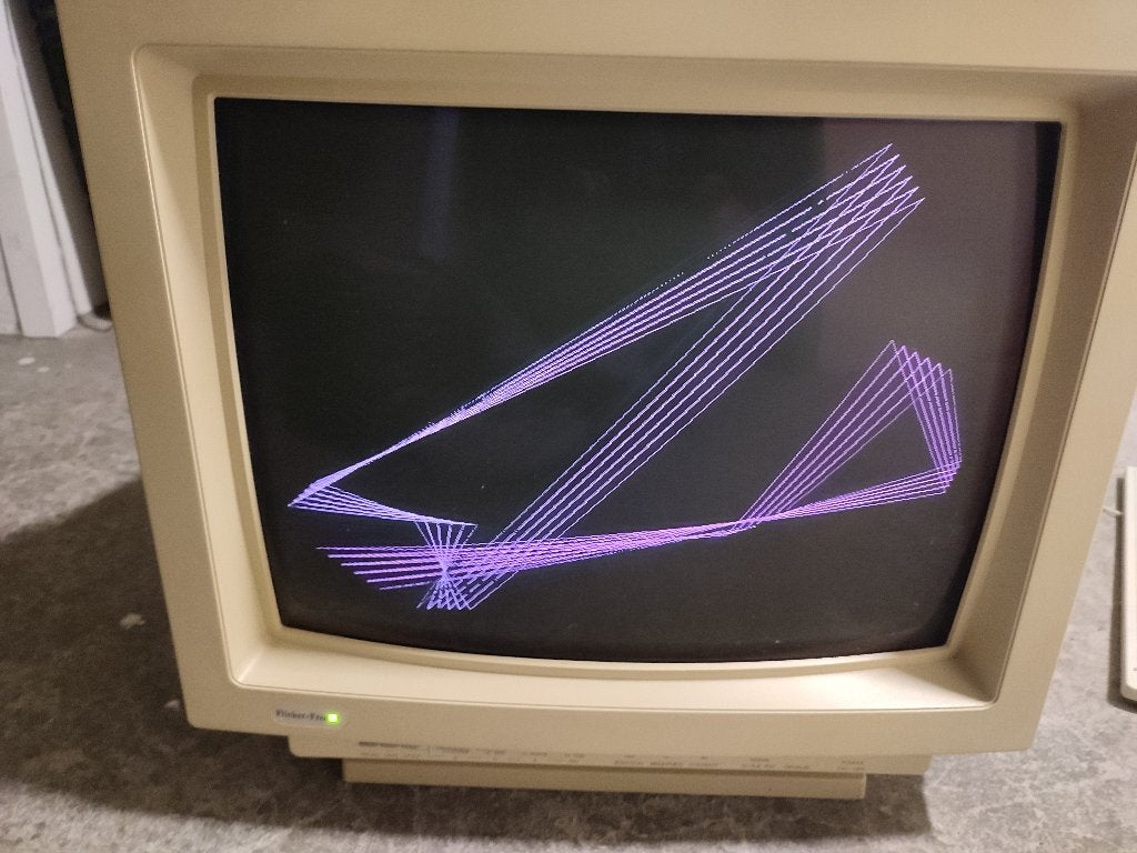 20 inch! flicker-free crt SVGA monitor, Ophalen