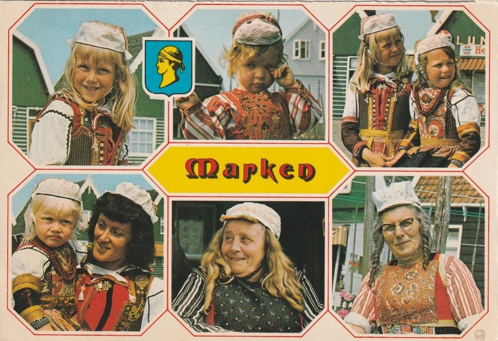 MARKEN Klederdracht, Verzenden, 1980 tot heden, Gelopen, Noord-Holland