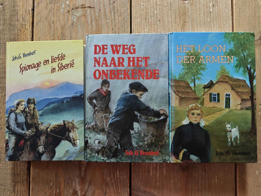 3 Boeken van Johan Veenhof., Boeken, Ophalen of Verzenden, Zo goed als nieuw, Noord-Brabant
