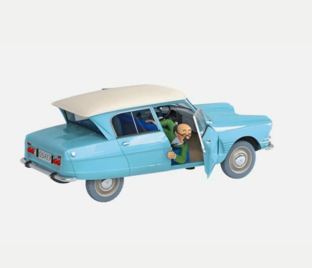 Citroen AMI 6 prof.Zonnebloem 1/24 Kuifje TINTIN # 18