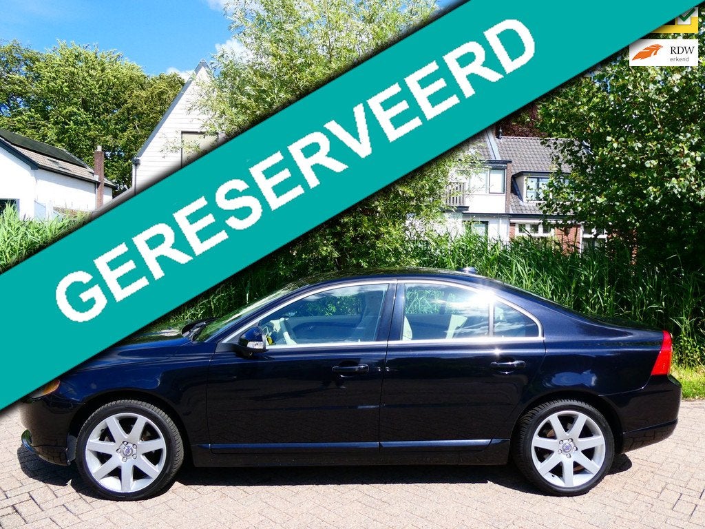 Volvo S80 3.2 Summum 238pk 1e eig. Leder Navi Xenon Trekhaak, Auto's, Volvo, Bedrijf, S80, Airbags, Airconditioning, Automatische klimaatregeling