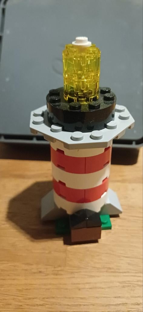 Lego Vuurtoren - Compacte en kleurrijke bouwset, Gebruikt, MOC (eigen creatie), Overige thema's, Lego