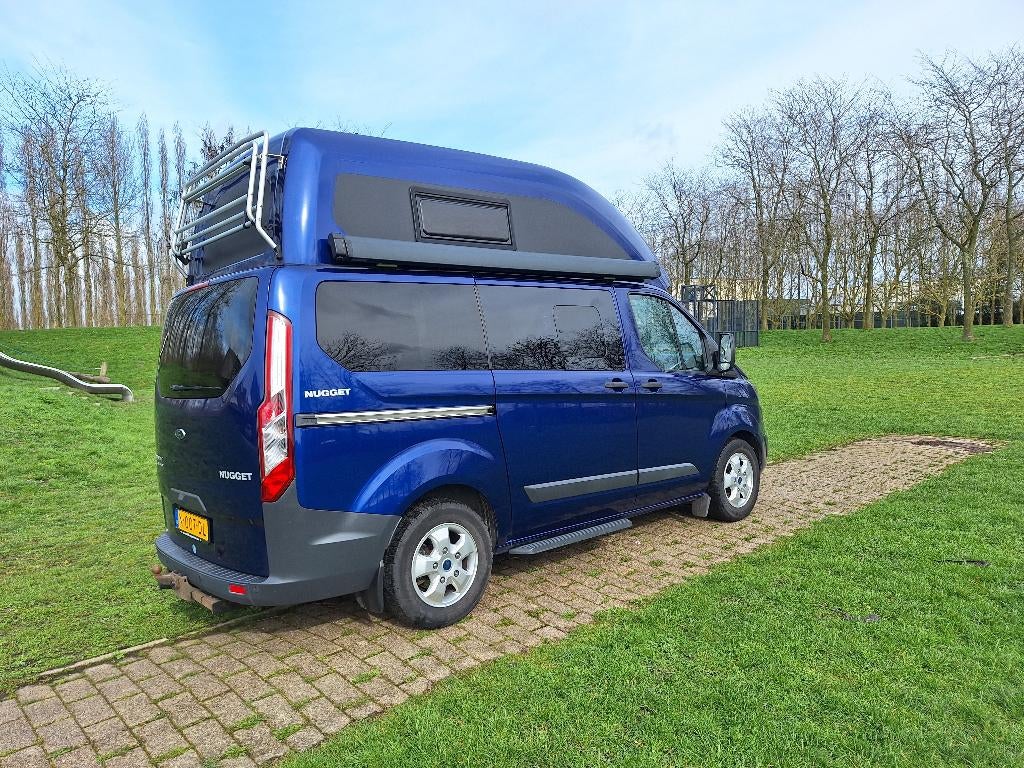 Ford Nugget: Een compacte gezinscamper uit 3/2018., Auto's, Voorwielaandrijving, 2361 kg, Stof, 1995 cc