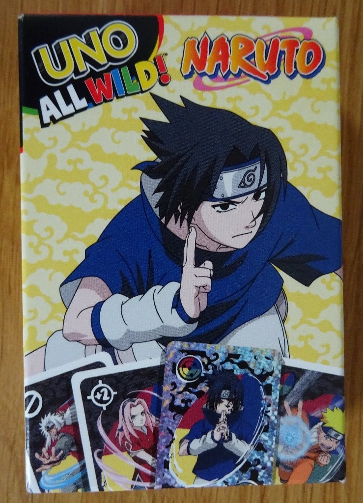 Speel UNO All Wild! NARUTO, Ophalen of Verzenden, Nieuw, McDonald’s en Mattel