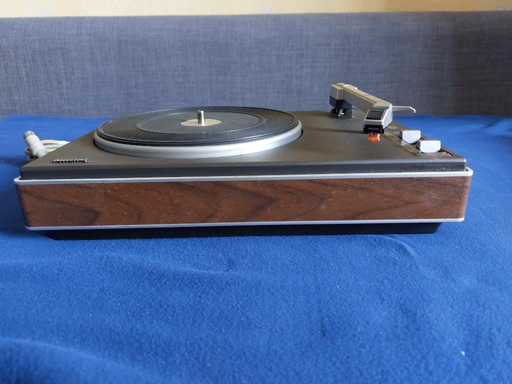 Philips hifi set uit de 60-70tiger jaren., Audio, Tv en Foto, Platenspelers, Ophalen, Gebruikt, Platenspeler, Philips
