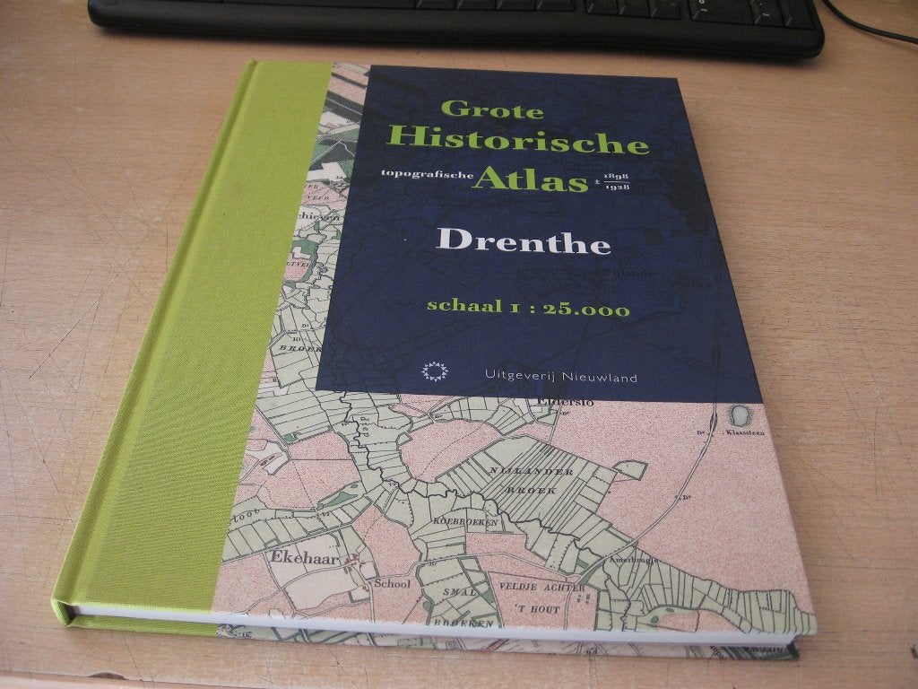 Grote Historische topografische Atlas 1898 - 1928   Drenthe, Overige atlassen, Ophalen of Verzenden, Zo goed als nieuw, 1800 tot 2000