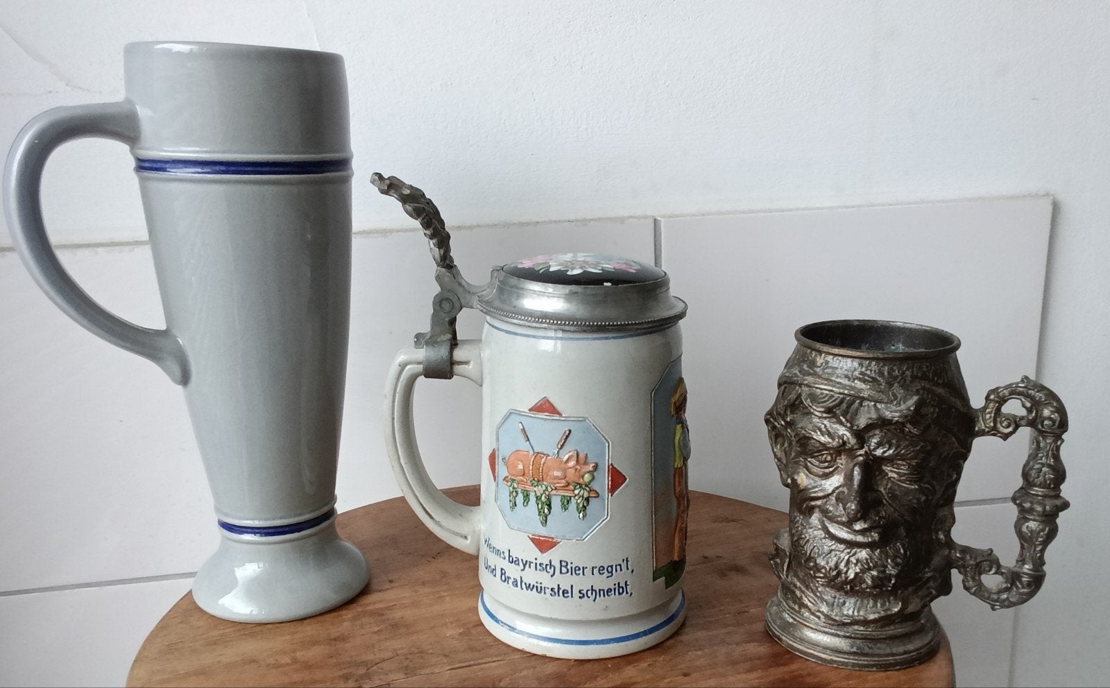German tankards , in een koop of apart., Ophalen of Verzenden