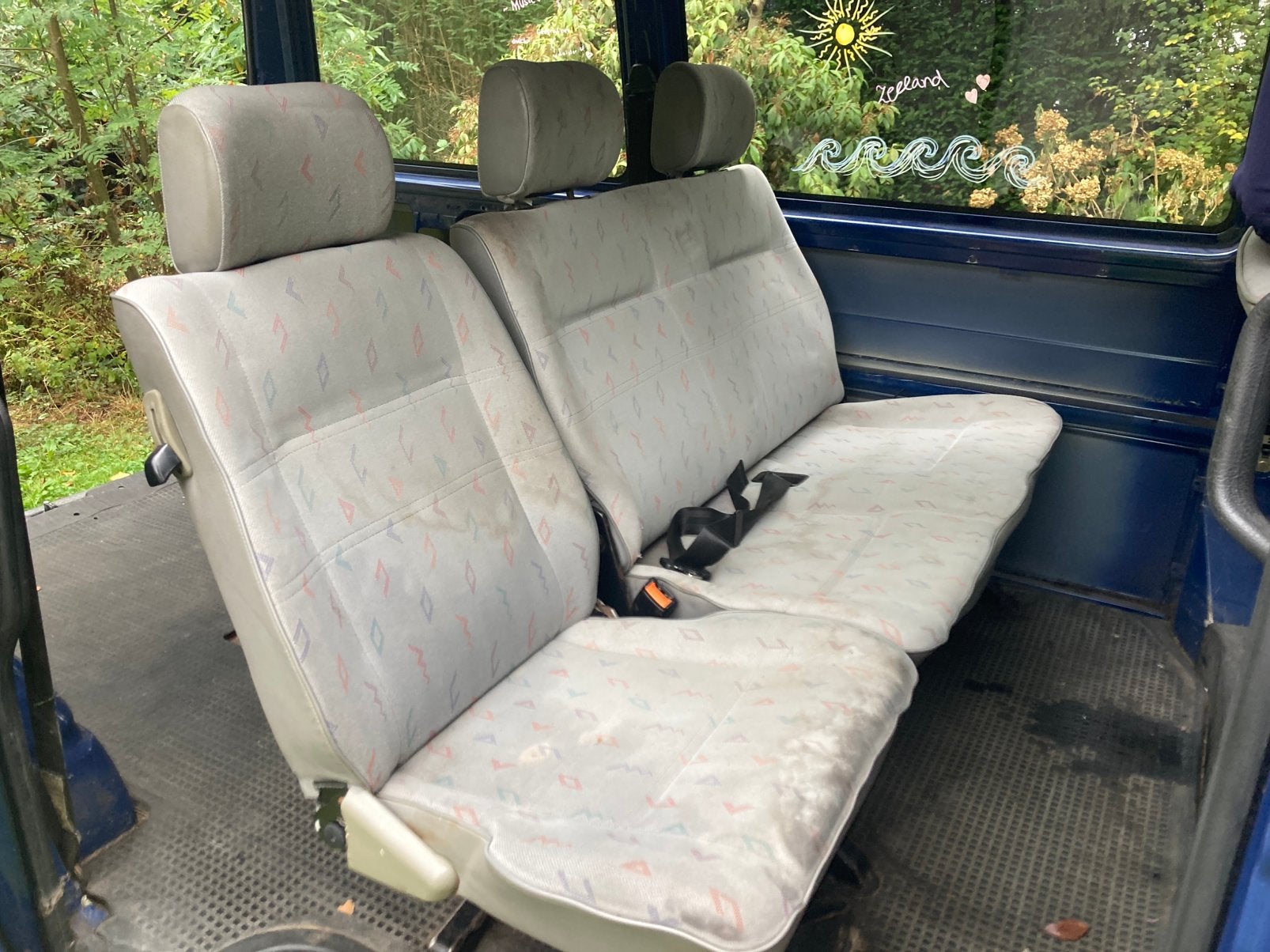 Achterstoelen vw kombi t4, Auto-onderdelen, Ophalen, Gebruikt, Volkswagen