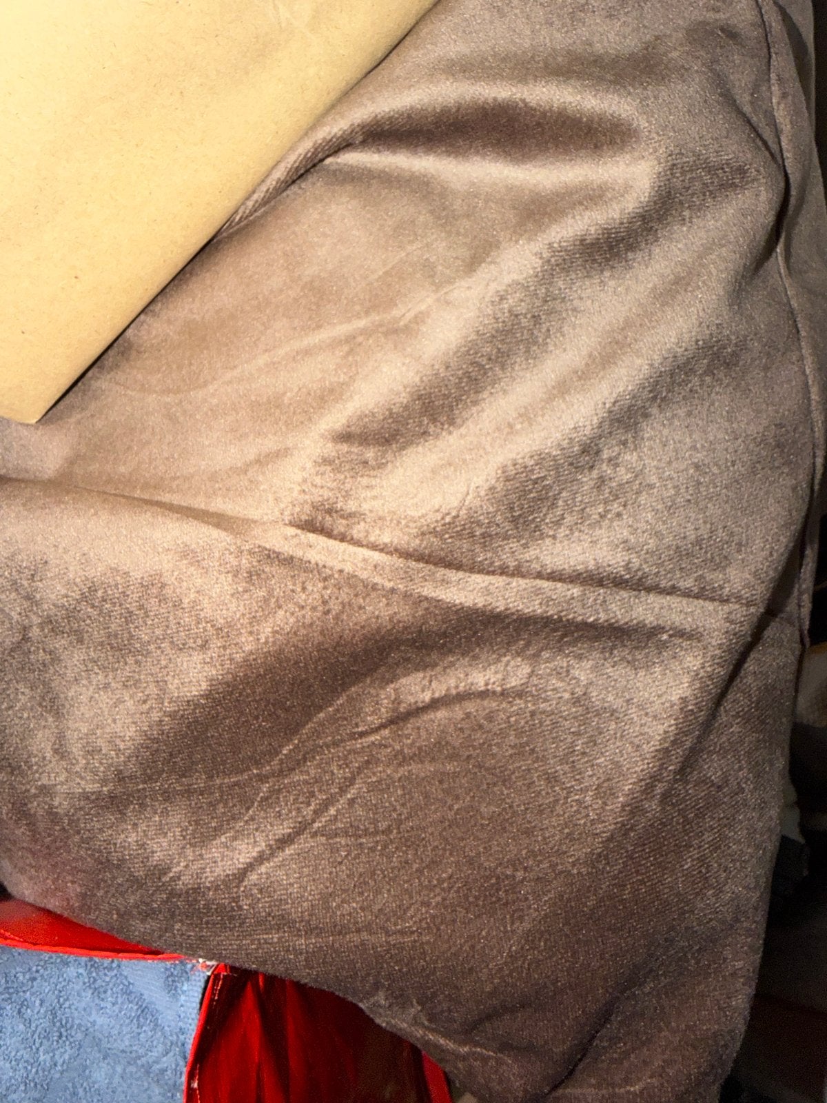IKEA Grönlid bankhoes velours taupe/bruin (nieuw), Huis en Inrichting, Banken | Bankstellen, Ophalen of Verzenden, Nieuw, Stof
