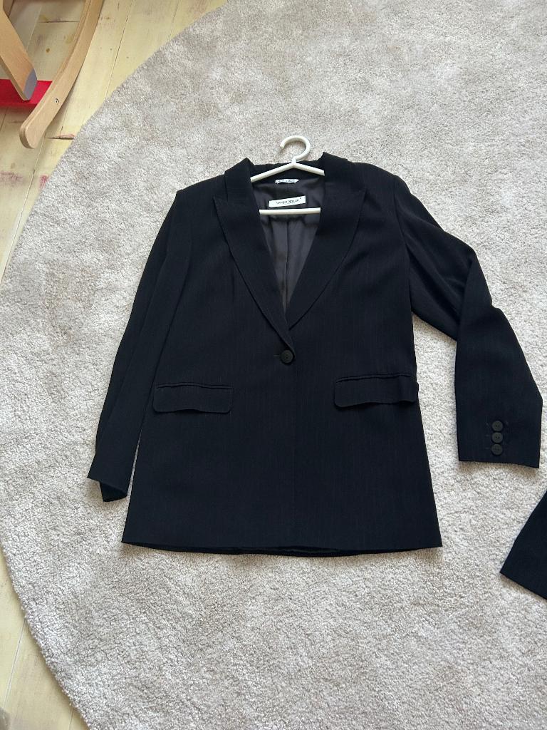Dameskostuum maat 46 Marina Rinaldi broekpak, Kleding | Dames, Ophalen of Verzenden, Zo goed als nieuw, Maat 46/48 (XL) of groter