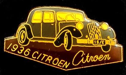 Citroën Traction 1936 pin (2), Verzenden, Nieuw, Transport, Speldje of Pin