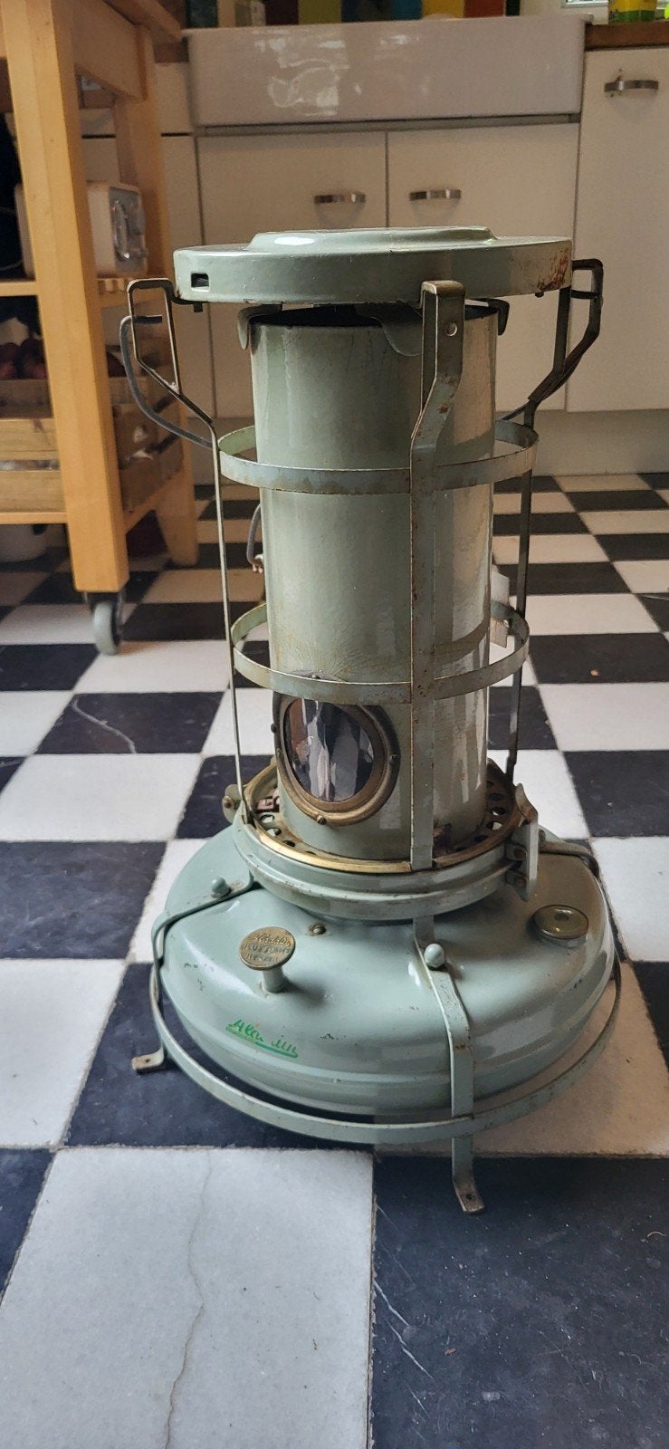 Aladdin Blue Flame Petroleumkachel - Vintage Heater, Gebruikt, Overige brandstoffen, Petroleumkachel, Ophalen of Verzenden