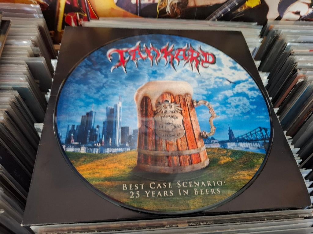 LP/Picture disc Tankard – Best Case Scenario: 25 Years Beers, 2010 - 2019, Ophalen of Verzenden, Zo goed als nieuw, Picture disc