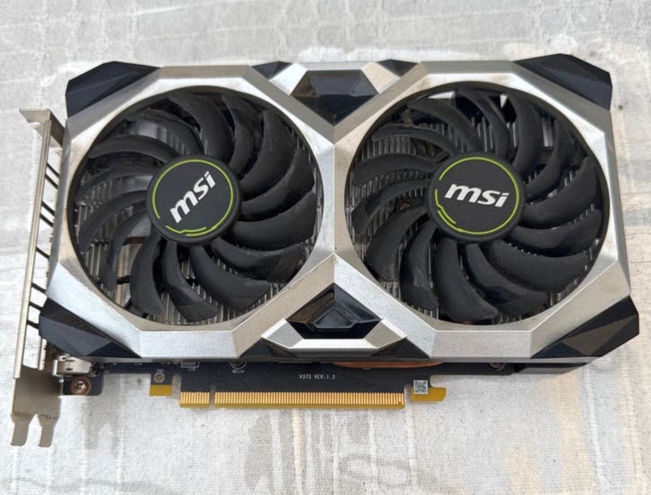 MSI GeForce GTX 1660 SUPER VENTUS XS OC Videokaart, Computers en Software, Videokaarten, Zo goed als nieuw, Nvidia, PCI-Express 3.0