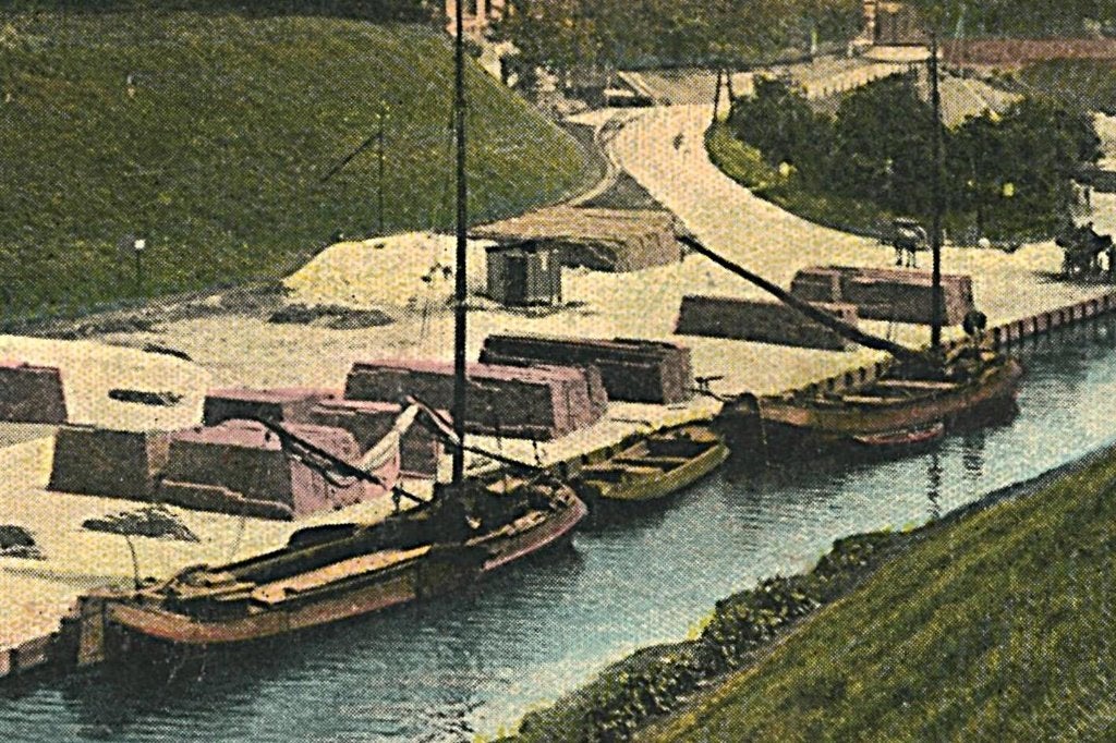 700096	Hilversum	Haven	Niet Gelopen, Verzamelen, Ophalen of Verzenden, Voor 1920, Gelopen, Noord-Holland
