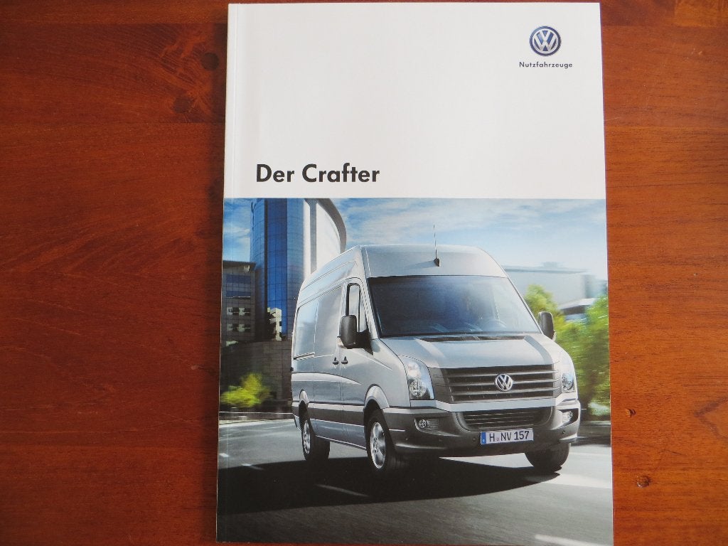 Volkswagen Crafter (mei 2014) met 3 bijlagen, Ophalen of Verzenden, Nieuw, Volkswagen
