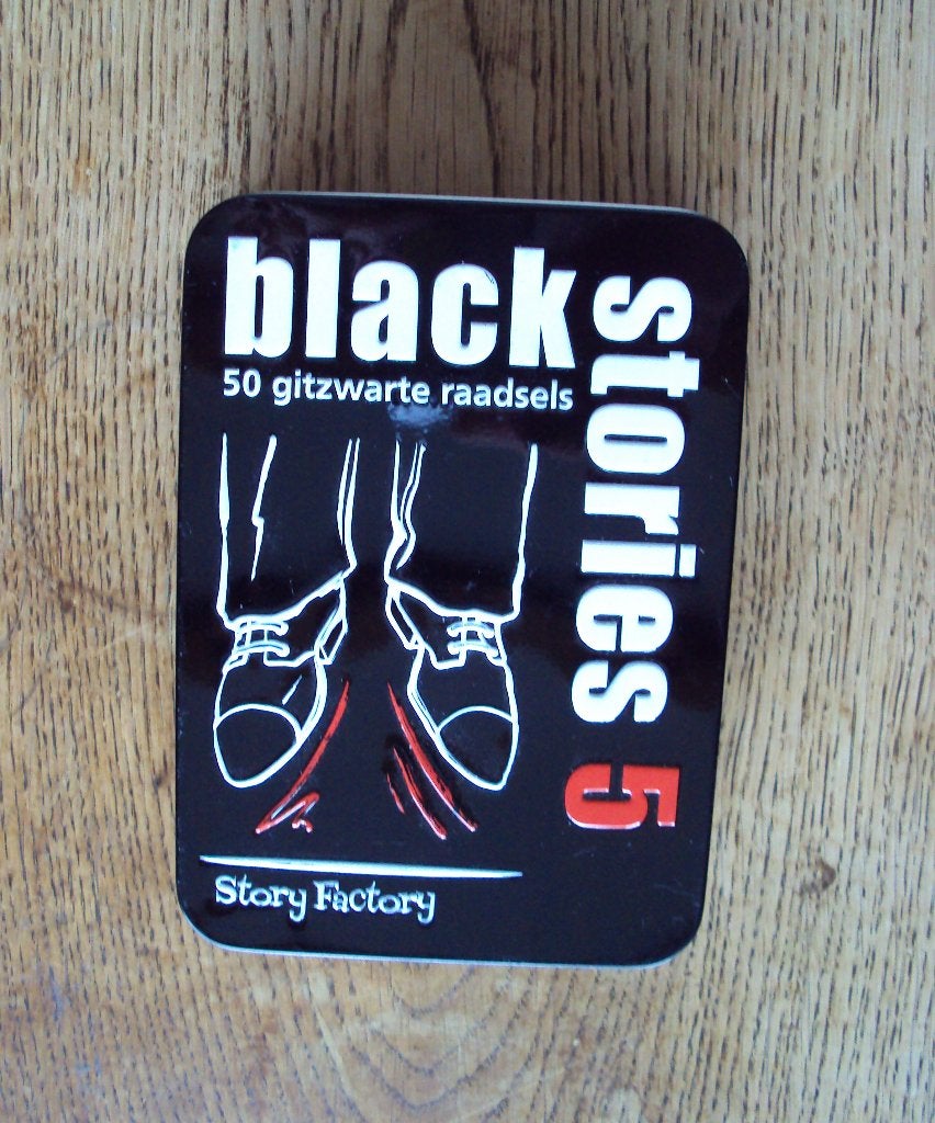 Black Stories deel 5, Een of twee spelers, Ophalen of Verzenden, Zo goed als nieuw, Story Factory