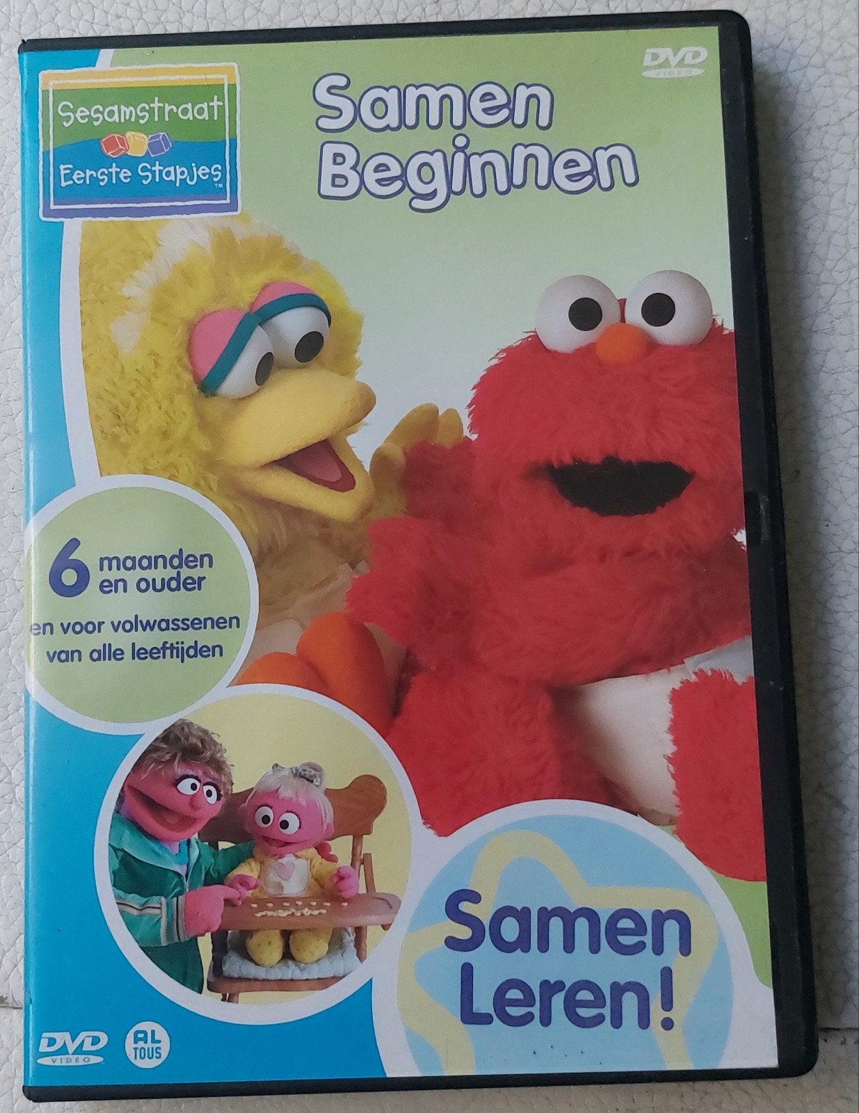 Sesamstraat Eerste Stapjes: Samen Beginnen DVD, Cd's en Dvd's, Gebruikt, Alle leeftijden, Tv-serie, Educatief