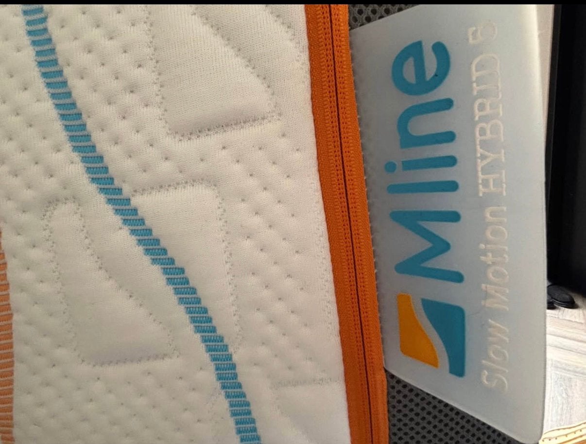 Mline matras slow motion hybrid 5, Ophalen, Zo goed als nieuw, Tweepersoons, 140 cm