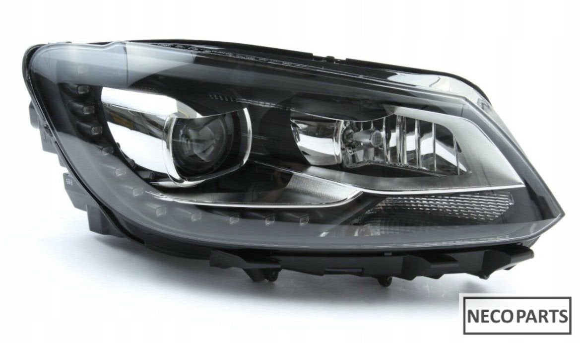 VW TOURAN CADDY XENON LED KOPLAMP ORIGINEEL ALLES LEVERBAAR, Gebruikt, -, Volkswagen, -