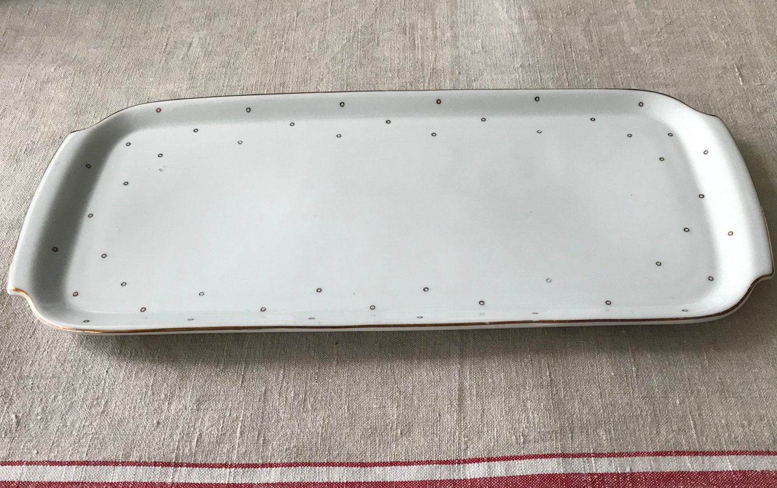Oude cake schaal, Ophalen of Verzenden