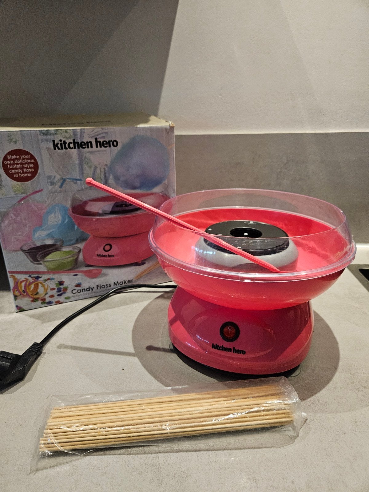 suikerspin machine, Huis en Inrichting, Ophalen of Verzenden, Gebruikt