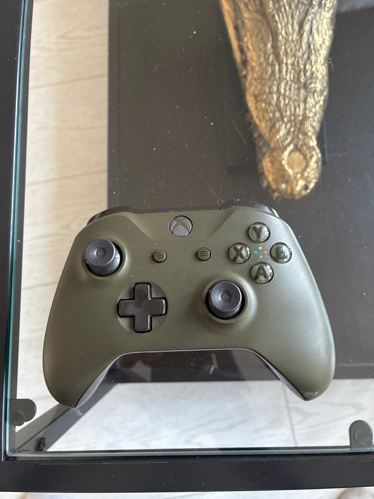 Xbox One Controller - Draadloos - Olijfgroen, Gebruikt, Ophalen of Verzenden, Xbox One, Controller