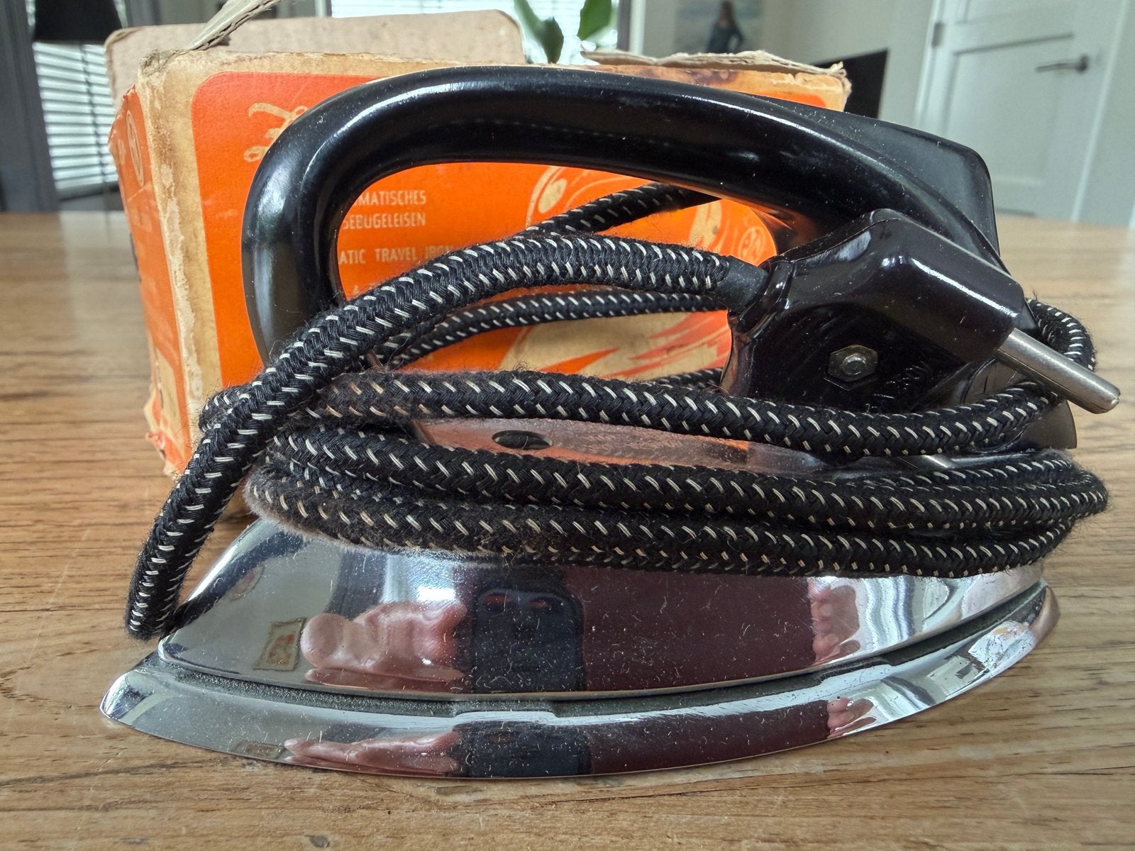 Vintage Reisstrijkijzer Zoeller, Ophalen of Verzenden, Persoonlijke verzorging