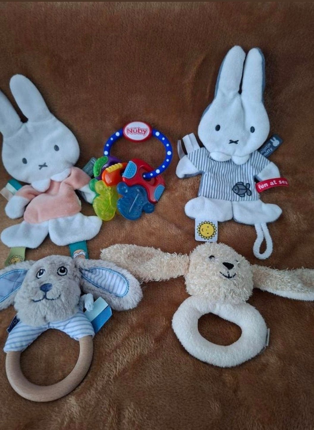 Knuffels (Nijntje)en bijtring, Ophalen of Verzenden