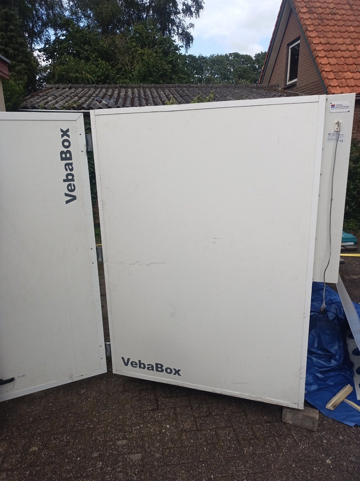 Vebabox zonder techniek 175x140x120, Witgoed en Apparatuur, 200 liter of meer, Ophalen, Zonder vriesvak, 160 cm of meer