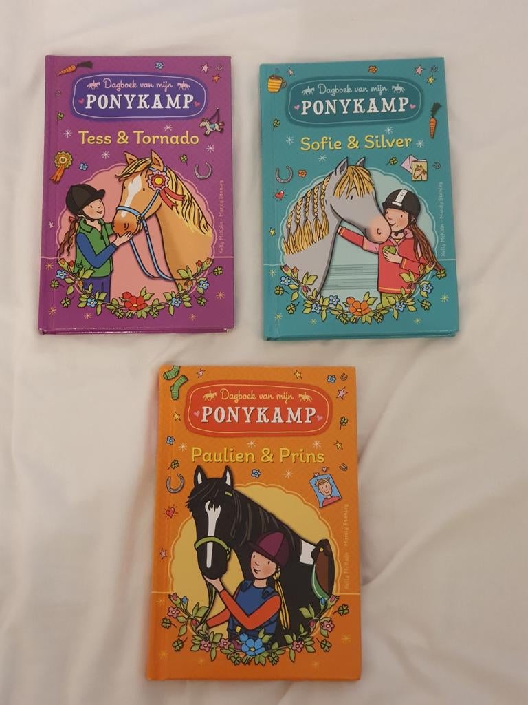 3 Ponykamp boeken, Ophalen of Verzenden, Gelezen, Kelly McKain, Fictie algemeen