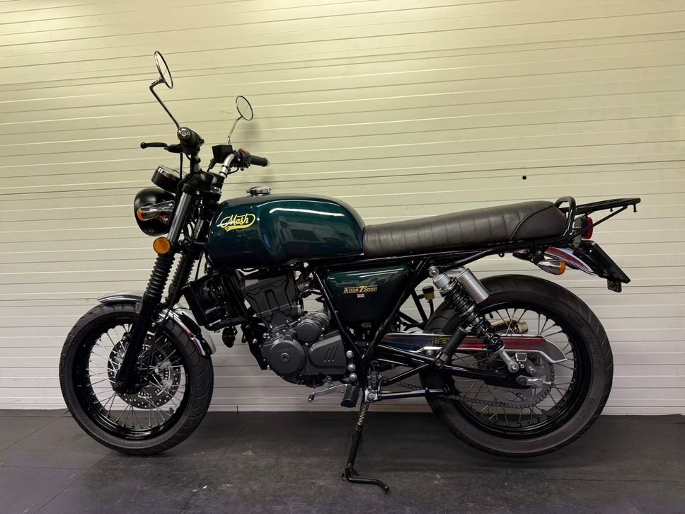 *VERKOCHT* MASH BRITISH SEVEN 125 (bj 2023), Motoren, Motoren | Mash, MASH, Bedrijf, Onbekend, 125 cc