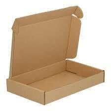 Brievenbusdoos A4 bruin met bovenklep 299 x 213 x 28 mm 50x, Doe-het-zelf en Verbouw, Kratten en Dozen, Doos, Opvouwbaar, Minder dan 50 cm