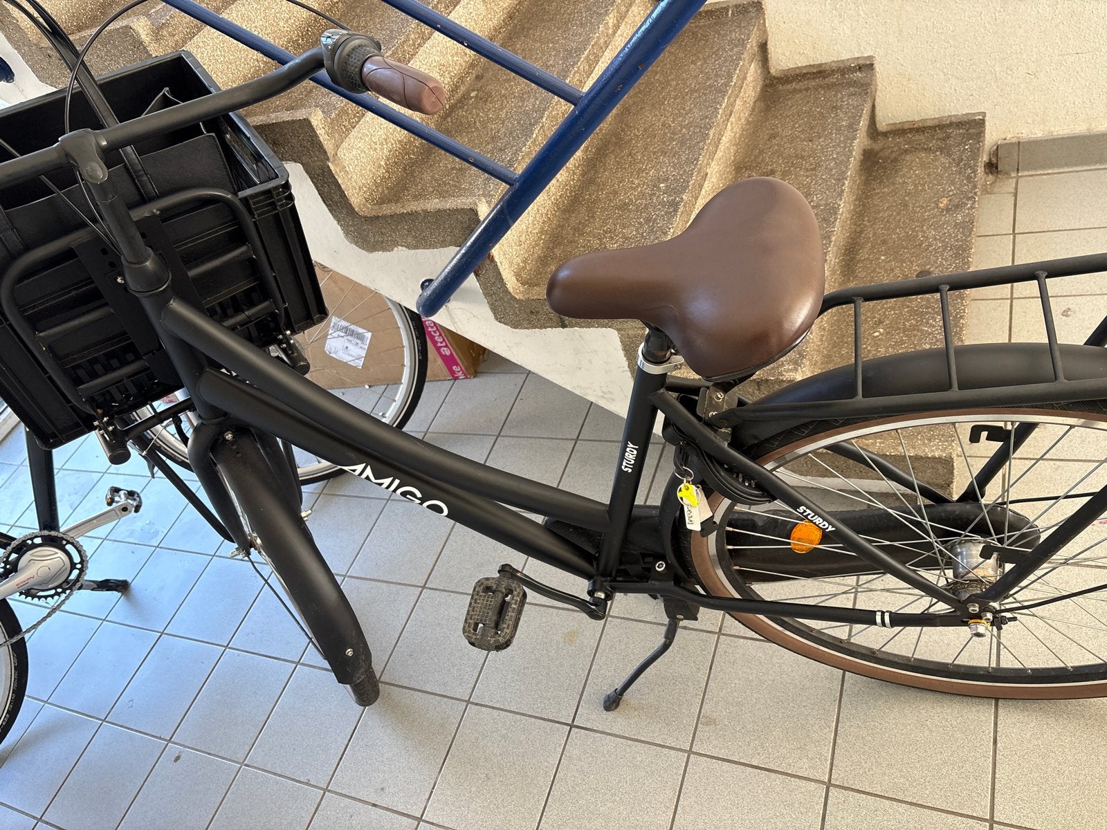 Amigo fiets met mandje - Ideaal voor dagelijks gebruik, Ophalen, Gebruikt, Overige merken