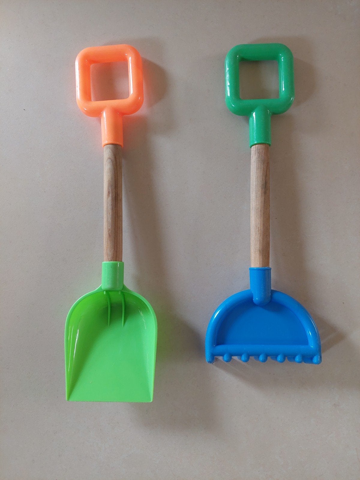 Kinderset/ schep en hark, Ophalen of Verzenden, Zo goed als nieuw