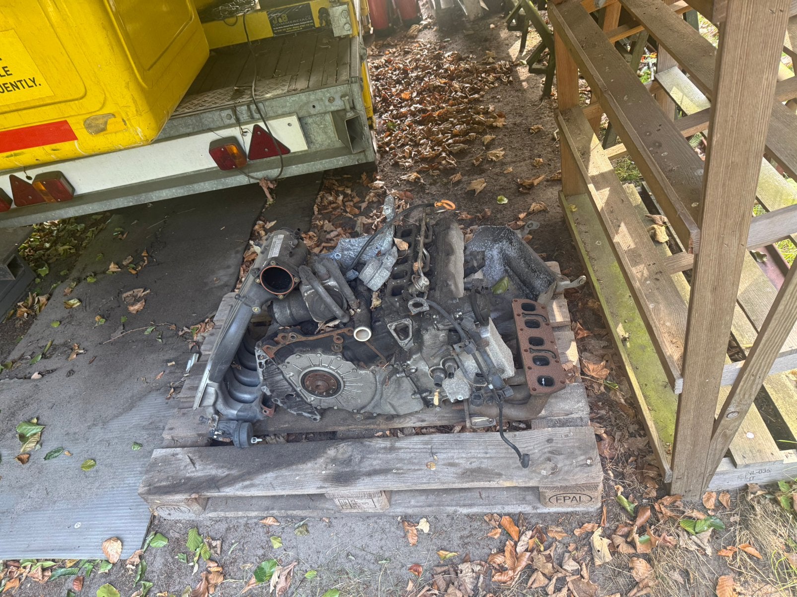 Vw vr5, Ophalen