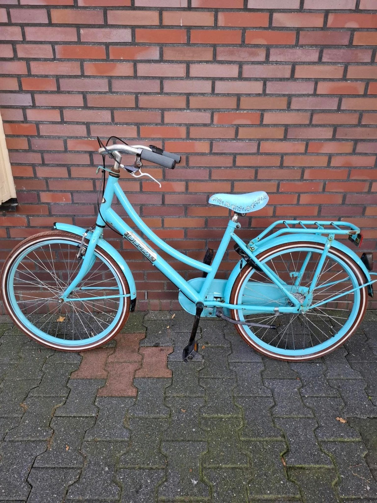 Popal omafiets 24 inch, Ophalen, Terugtraprem, Popal transport fiets, Handrem