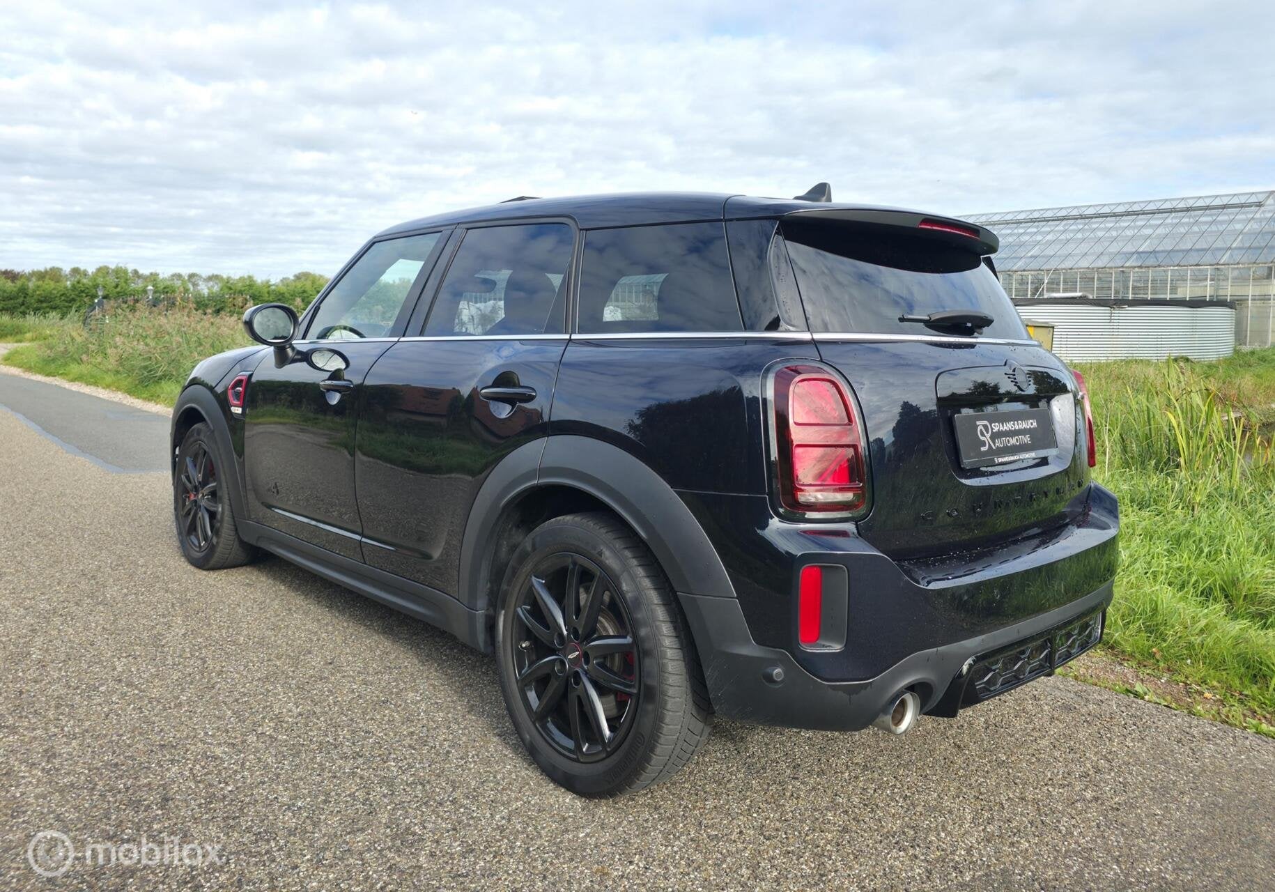 Mini Countryman 2.0 John Cooper Works ALL4 / Pano / HUD, Auto's, 1998 cc, Gebruikt, Zwart, Adaptive Cruise Control