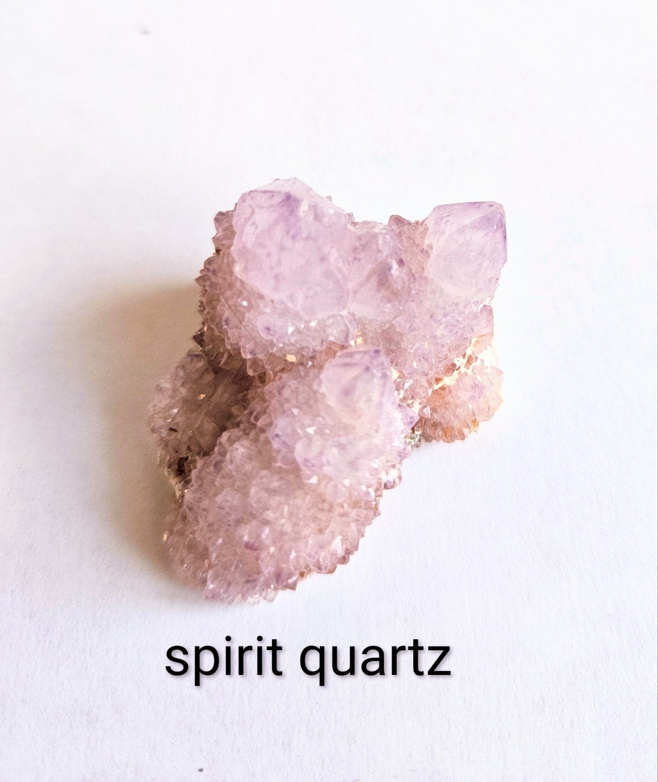 Edelsteen Cactuskwarts Spiritquartz met 4 punten AFGEPRIJSD, Ophalen of Verzenden