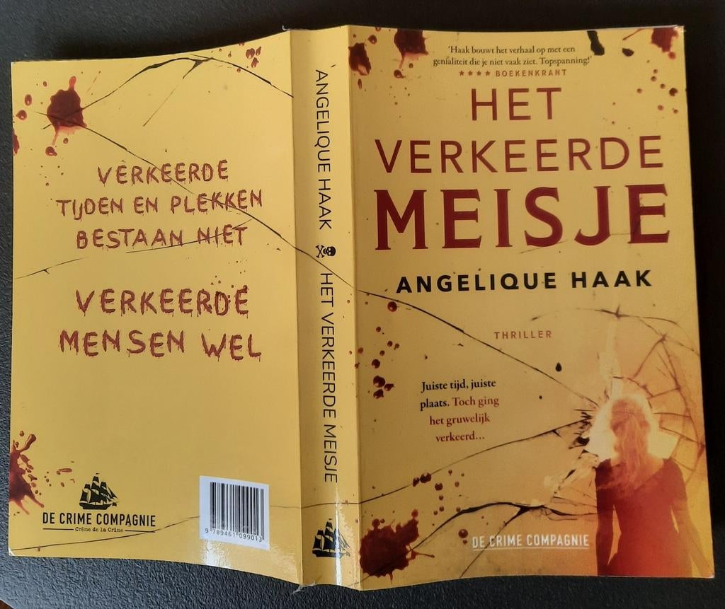 Het Verkeerde Meisje - Angelique Haak (Thriller), Boeken, Ophalen of Verzenden, Gelezen, Angelique Haak, Nederland