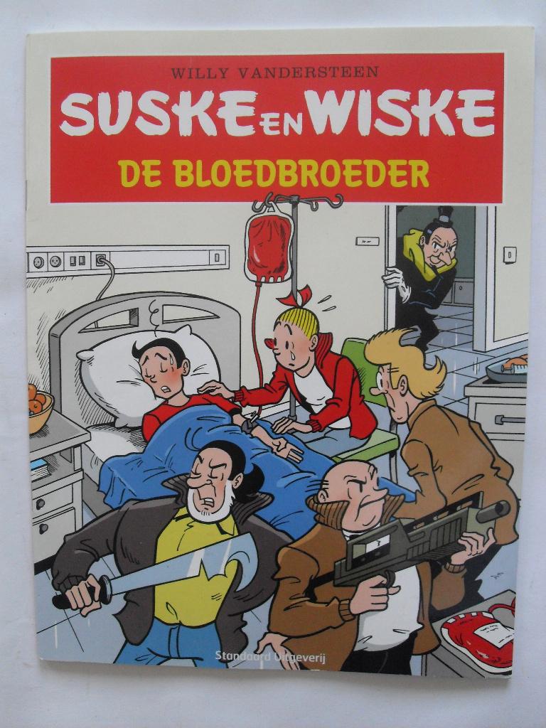 Suske en Wiske De Bloedbroeder Reclame Uitgave Sanquin, Willy Vandersteen, Eén stripboek, Ophalen of Verzenden, Zo goed als nieuw
