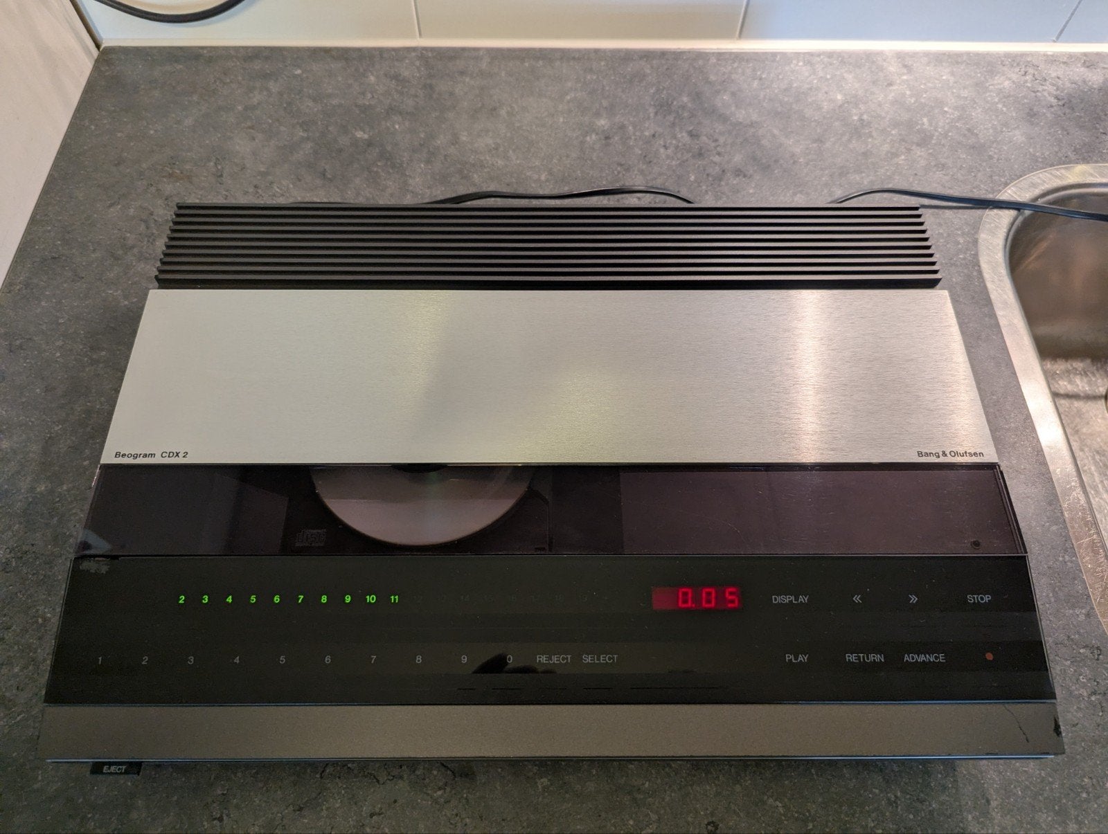 B&O beogram CDX2 cd speler., Audio, Tv en Foto, Cd-spelers, Ophalen, Gebruikt, Overige merken