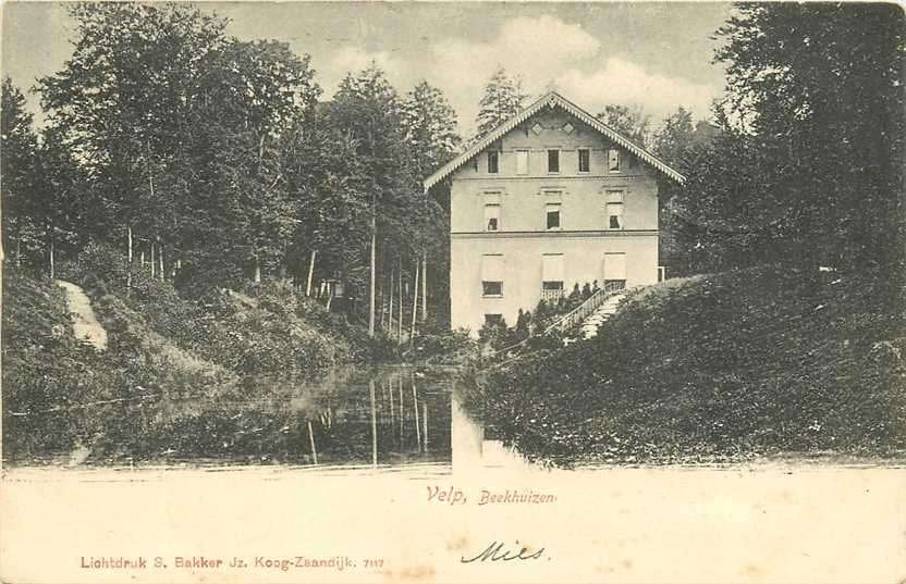380-380-011 Velp Beekhuizen, Verzenden, Voor 1920, Gelderland