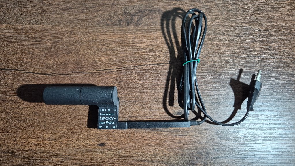 Vintage Lencolamp LB-1 Platenspeler Lamp – Werkend!, Overige merken, Gebruikt, Automatisch, Ophalen of Verzenden