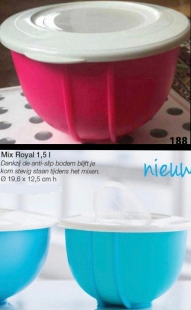 Tupperware Deeg producten (zie omschrijving), Overige kleuren, Met handvat, Overige typen, Nieuw