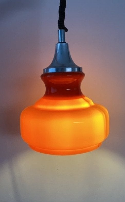 Massief - Pendellamp  - Space Age bollamp, Ophalen of Verzenden