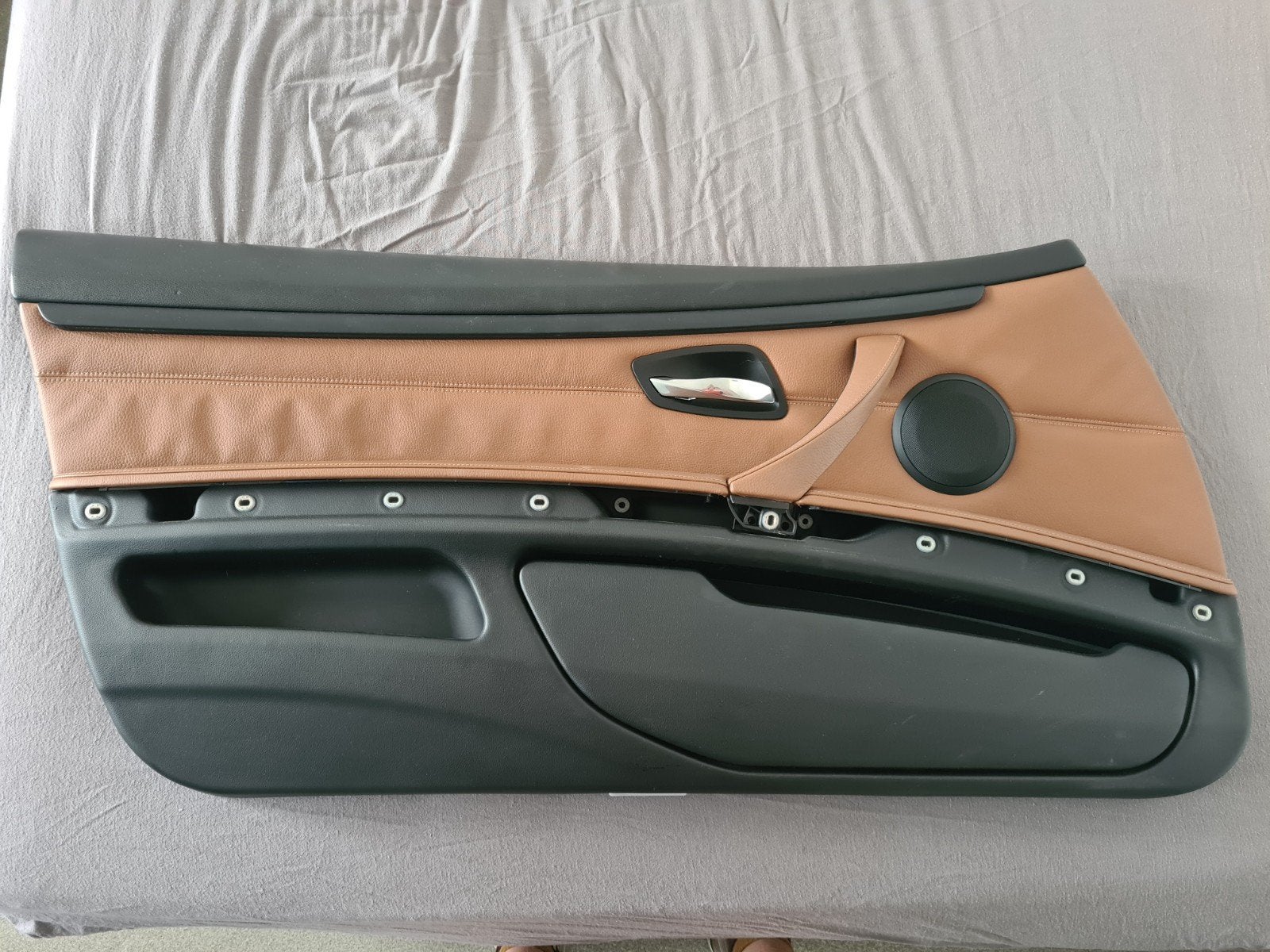 RHD BMW 3 SERIE E92 E93 DEURPANELEN SATTEL BRAUN L+R, Ophalen, Gebruikt, BMW