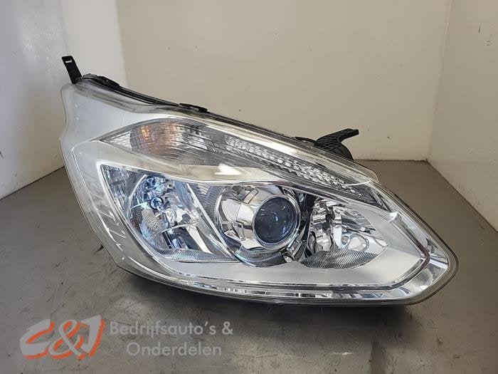Koplamp rechts van een Ford Transit Custom, Gebruikt, -, -, Ophalen of Verzenden